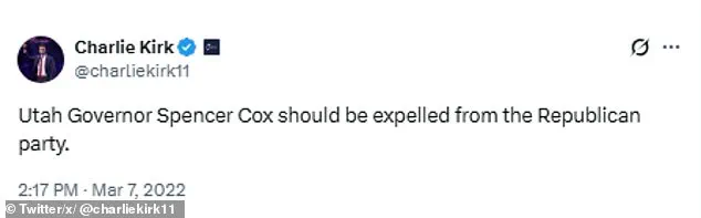 Utah Governor Spencer Cox’s Conciliatory Message on Charlie Kirk’s Murder at FBI Press Conference Contrasts with Past GOP Tensions