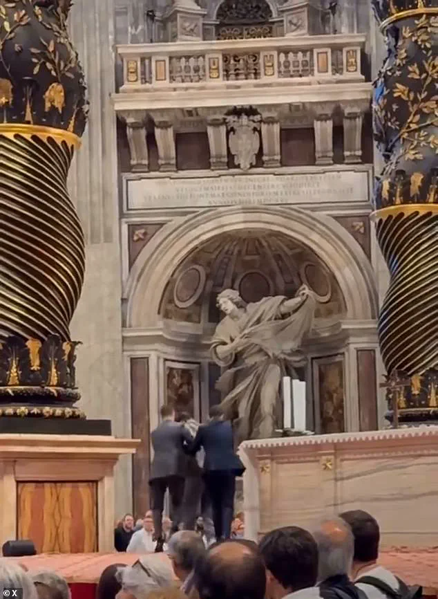 Pope Leo XIV Shocked by Unidentified Man's Desecration of Altar in St. Peter's Basilica During 9am Mass