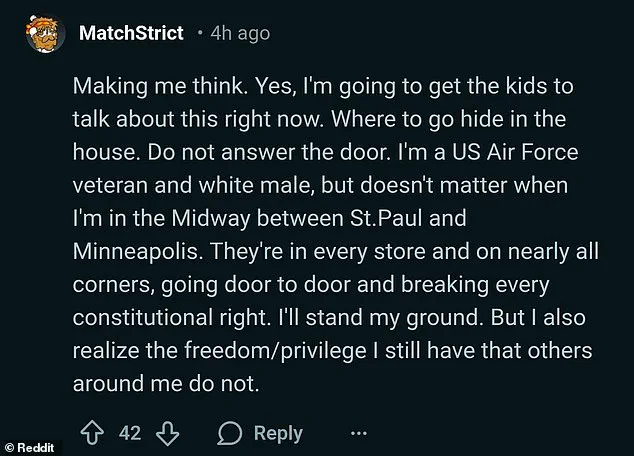 Minneapolis White Families Share ICE Emergency Plans for Children on Reddit