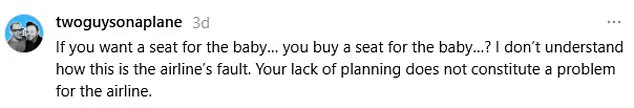 Viral Post Sparks Debate on Airline Policies and Financial Burdens of Family Travel