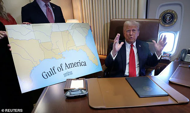 Speculation Surrounds Trump's Ambiguous Remarks on Renaming the Gulf of Mexico