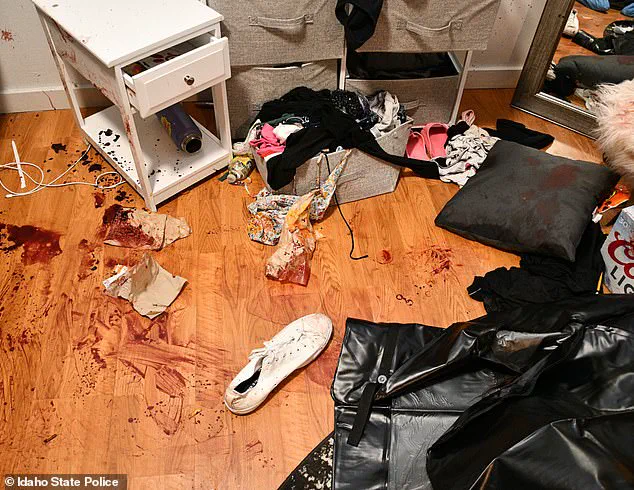 Breaking: New Crime Scene Photos Reveal Bloodstained Walls and Evidence of Struggle in Idaho Murders