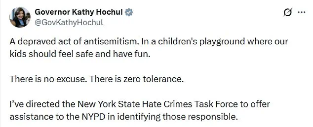 Two Teenagers Charged with Hate Crimes for Antisemitic Vandalism in Gravesend Park, Brooklyn