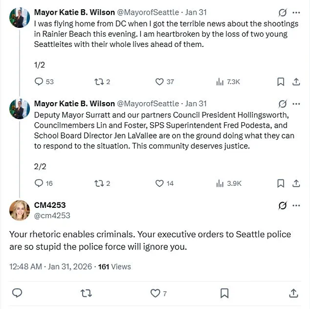 Seattle Mayor's Controversial Crime Policies Face Reckoning Amid Surge in Youth Violence