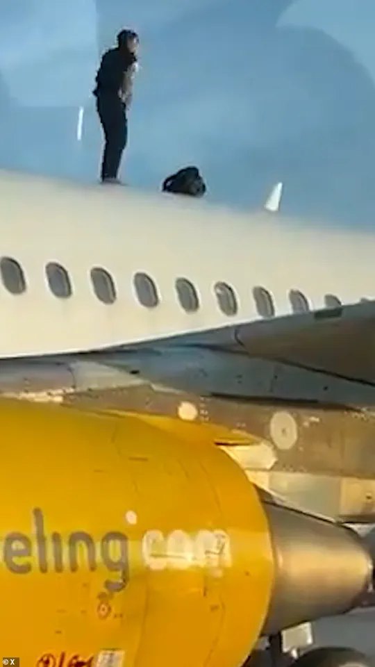 Defiant Moroccan Man Triggers Two-Hour Delay at Valencia Airport with Roof Stunt