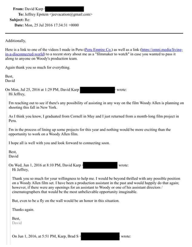 Prominent NYC Lawyer Expresses Regret Over Past Epstein Ties, Including Job Request for Son