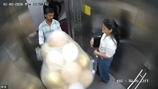 Fireball Erupts in Mumbai Elevator: Delivery Man's Balloons Cause Injuries, No Serious Harm