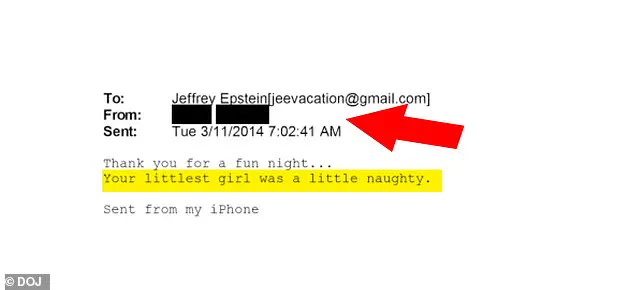 Chilling Email Found in Epstein Files Sparks Outrage Over Redacted Sender