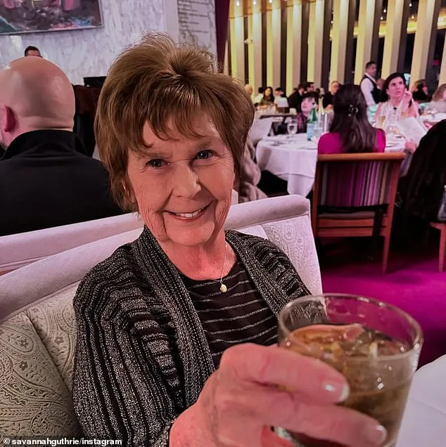 Mysterious Disappearance of Nancy Guthrie, Mother of Today Show Host Savannah Guthrie, Sparks Concern After Missed Church Gathering