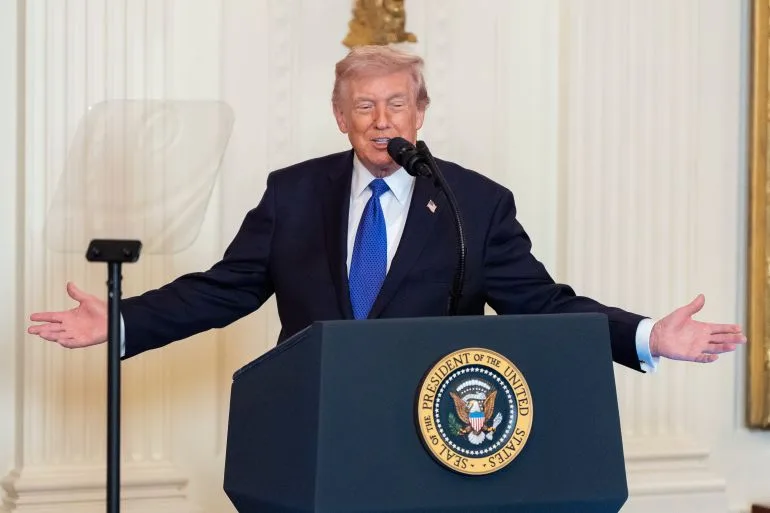 Trump Warns of Prolonged U.S.-Iran Conflict as He Reiterates Threat from Iran's Missile Program