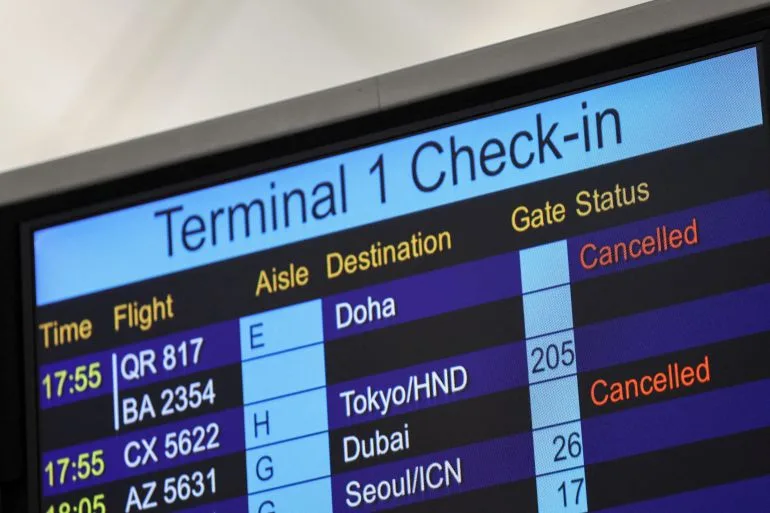 War Disrupts Global Travel as Middle East Strands Thousands in Air Chaos