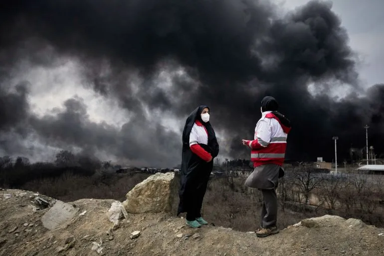 Israeli-US Airstrikes Target Tehran's Oil Infrastructure, Escalating Nine-Day Campaign