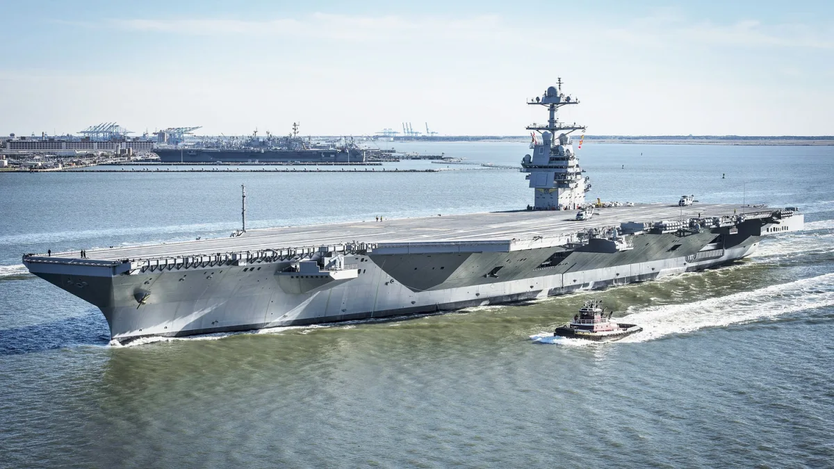 Iranian State-Backed Fars Claims U.S. Crew Deliberately Set Fires on USS Gerald R. Ford to Avoid Combat, Report Unverified