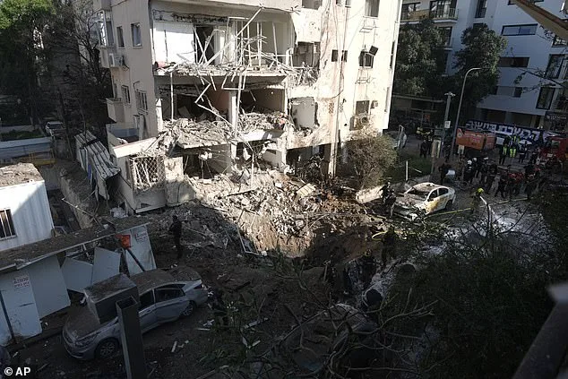 Iran Launches Missile Strikes on Multiple Israeli Cities, Causing Damage and Injuries