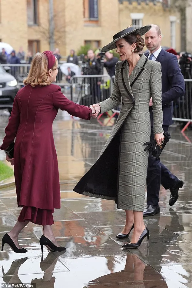 Princess of Wales' striking hat steals spotlight as historic Archbishop installation marks first female leader in 1,400 years