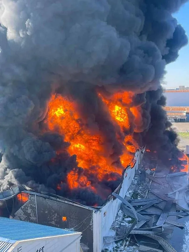 Iranian Drones Strike British Oil Facility in Iraq, Sparking Fire Amid Escalating Tensions