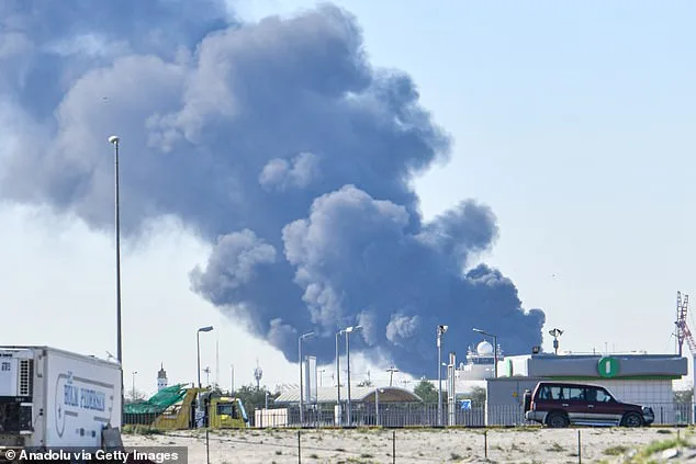 Iranian Drones Strike British Oil Facility in Iraq, Sparking Fire Amid Escalating Tensions
