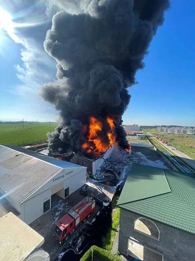 Iranian Drones Strike British Oil Facility in Iraq, Sparking Fire Amid Escalating Tensions