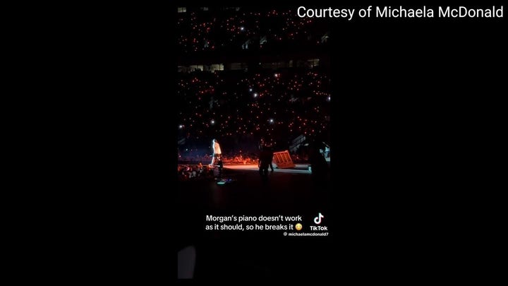 Morgan Wallen Smashes Piano After Equipment Malfunctions During Denver Concert